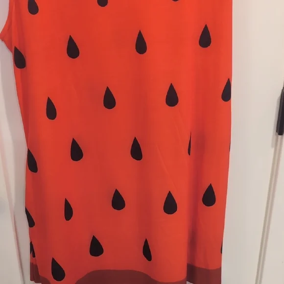 Pink and Black Sleeveless Scoop Neck Midi Sundress - Picture 3 of 8